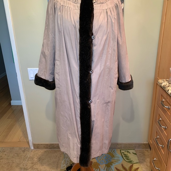 Vintage Sportowne futur  faux  fur reversible coat - Picture 4 of 12